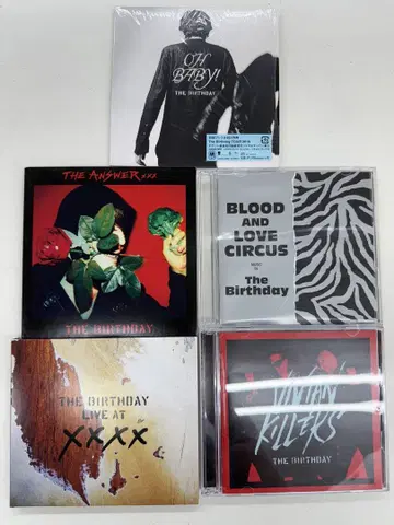 The Birthday 치바 유스케 레어판 CD DVD 묶음 판매
