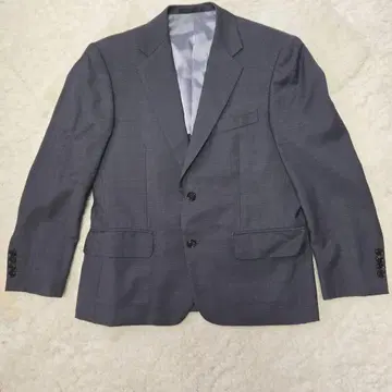 ZIGNONE 다크 그레이 체크 무늬 비즈니스 자켓