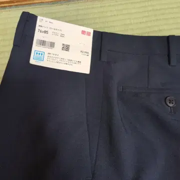 유니클로 감동 팬츠 76x85 NAVY