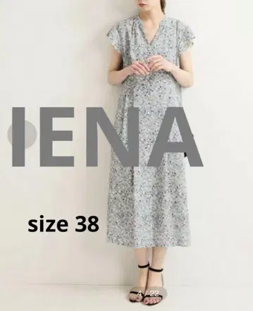 IENA 이에나 플라워 프린트 원피스 38 여름