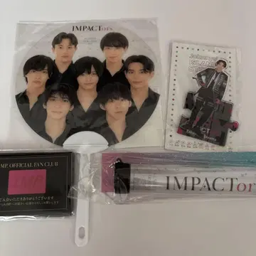 IMPACTors IMP 카게야마 타쿠야 펜라이트 탑 부채 아크릴 스탠드