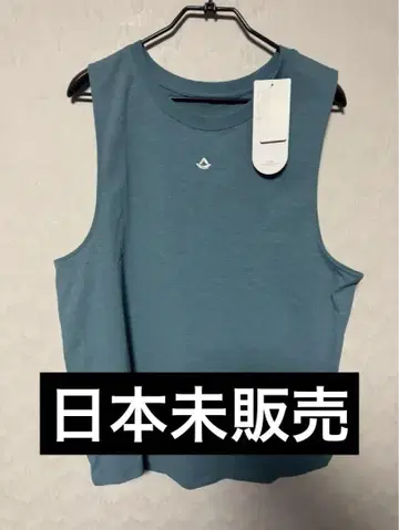 andar 안다르 남성용 탱크탑 일본 미판매 2XL 블루 미개봉