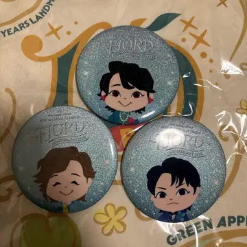 fjord 가챠 캔뱃지 3개 세트
