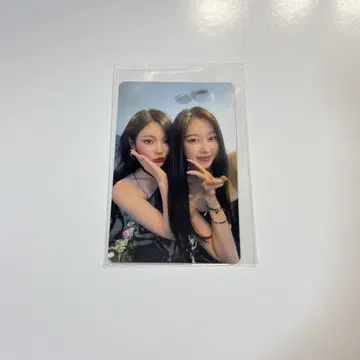 aespa dirty work 워너 혜택 트레이딩 카드 지젤 닌닌