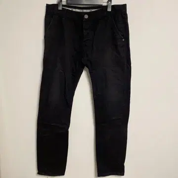 LACOSTE 라코스테 블랙 치노 팬츠 슬림 핏 36