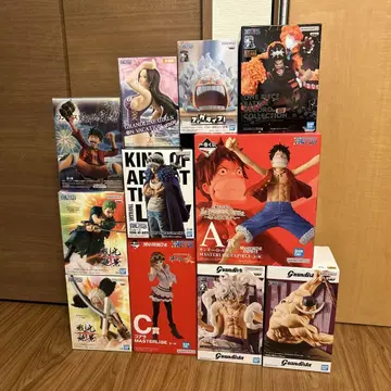 원피스 ONE PIECE 피규어 세트 제일복권 grandista 흰 수염