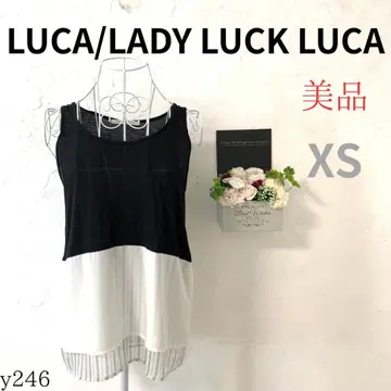 루카 레이디 랙 루카 여성용 탱크탑 튜닉 티어드 XS