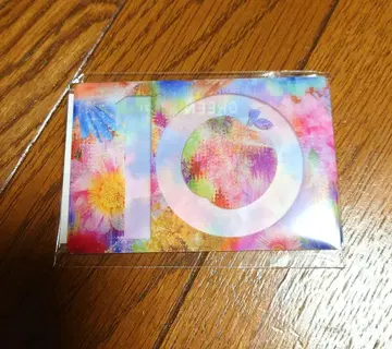 Mrs. GREEN APPLE 10  특전  플레이크 씰 멀티 케이스