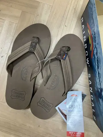 RAINBOW SANDALS 남성용 26.5-27.5cm 미사용 새상품