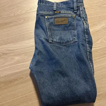 Wrangler 부츠 컷 데님 파랑