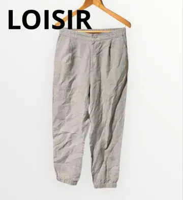 LOISIR 린넨 조거 린넨 팬츠 B0132LFP627 로와질