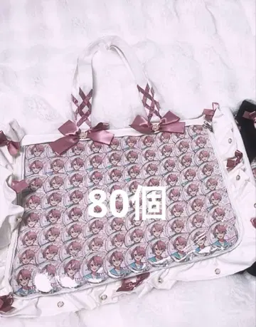 사토미 군 스토푸리 캔뱃지 80개