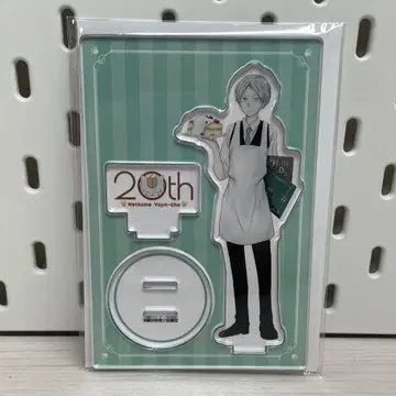 나츠메 우인장 20주년 콜라보 카페 아크릴 스탠드 나츠메 타카시