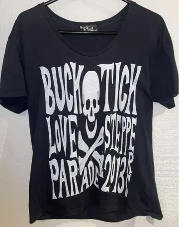 BUCK-TICK 바쿠치쿠 티셔츠 LOVE STEPPERS PARADE