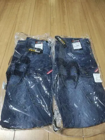 BURTLE 5012 CORDURA 데님 팬츠 L 사이즈 2장 세트