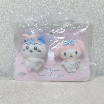 하치와레 마이멜로디 페어 브로치 치이카와 산리오 콜라보
