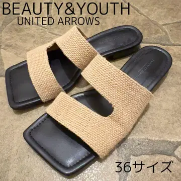 BEAUTY&YOUTH 뷰티 앤 유스 샌들 린넨 여름