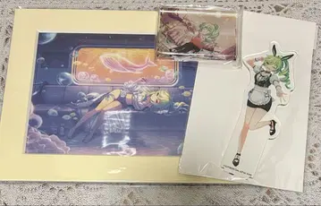 월드 다이스타 게마 복권 아키루 카밀라 B, C, D 상 3개 세트
