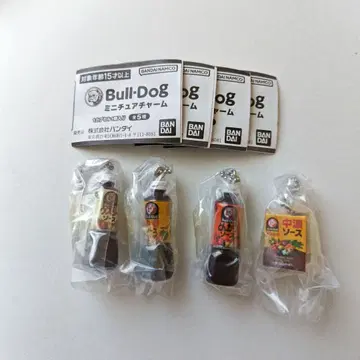Bull-Dog 미니어처 참 [4종 세트]