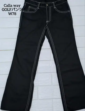 CALLAWAY 캘러웨이 골프 캐주얼 팬츠 블랙 M