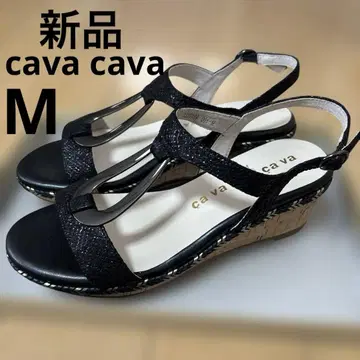 새상품 cava cava 사바사바 샌들 M 사이즈 코르크