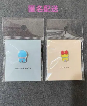 후지오 후지오 뮤지엄 한정판 도라에몽 도라미 뒷모습 핀 배지