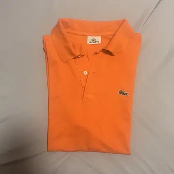 라코스테 오렌지 피케 셔츠