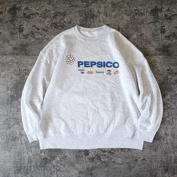 구제 의류 90s USA "PEPSICO" 펩시 트로피카나 기업 맨투맨