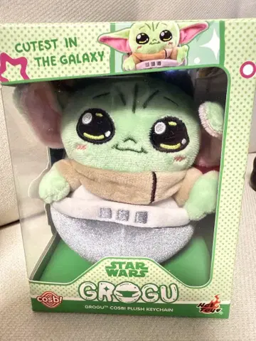 스타 워즈 글로그 GROGU 봉제 인형 한정판 HOT TOYS
