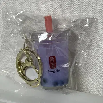 공차 입체 키링 타로 밀크티 키링 키링 타로 보라색