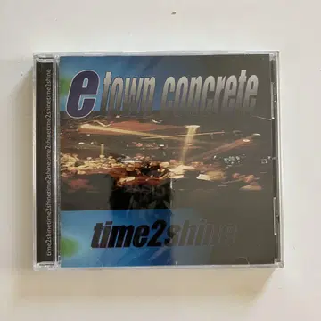 E-Town Concrete - Time 2 Shine CD 미개봉