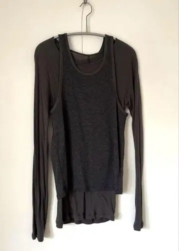 투데이풀 Layered Sheer Long T-shirts