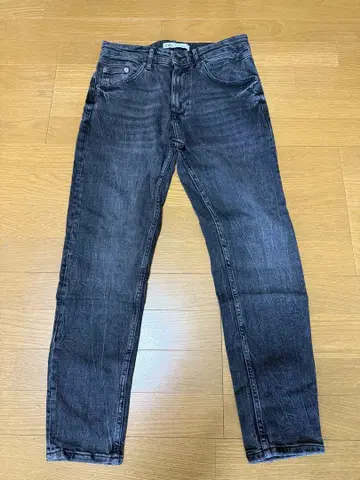 자라 SKINNY CROP 스키니 크롭 데님