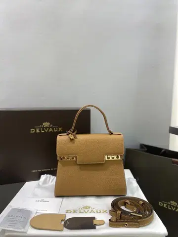 델보 DELVAUX Tempete Crush 핸드백 금