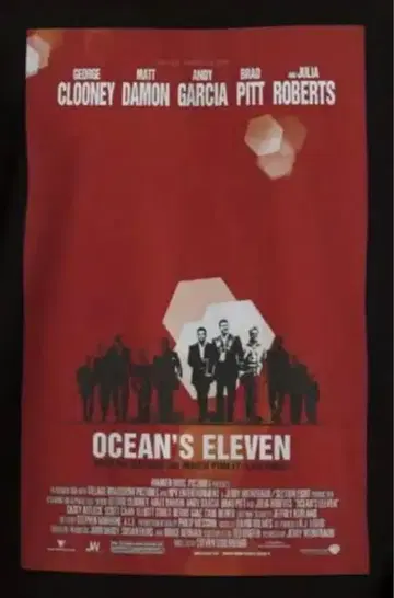 Ocean's Eleven 오션스 11 영화 티셔츠 오션스 일레븐