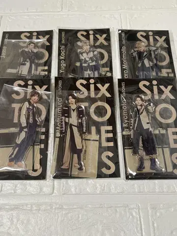 SixTONES 아크릴 스탠드 아크릴 스탠드 fest 세트