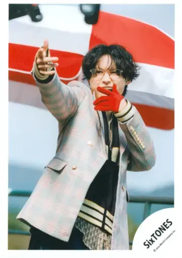 SixTONES THE VIBES 마쓰무라 호쿠토 공식 사진 *1장