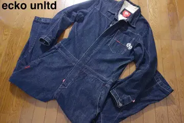 90s 레어 에코 언리미티드 ecko unltd 데님 작업복