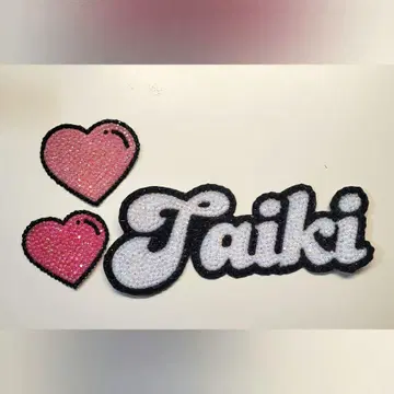 부채 데코 부품 [TAIKI] & 하트 2개