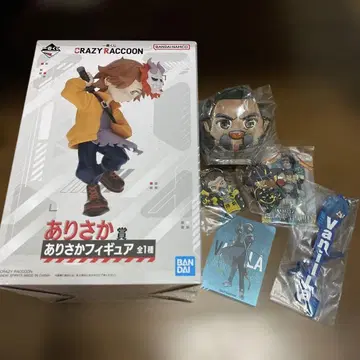 반다이 CRAZY RACCOON 아리사카 피규어 등 기타 Apex 세트