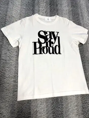 Vin Say it Proud 티셔츠 화이트