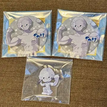 메메무라 감마스 캔뱃지 아크릴 블록 세트