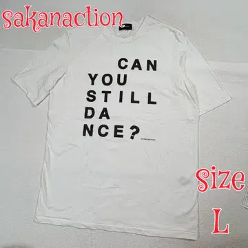 사카낙션 라이브 티셔츠 화이트 L sakanaction