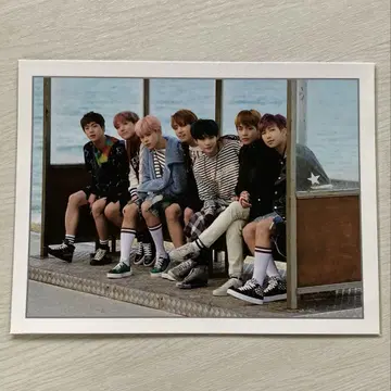 BTS WINGS 컨셉트 북 포토 카드