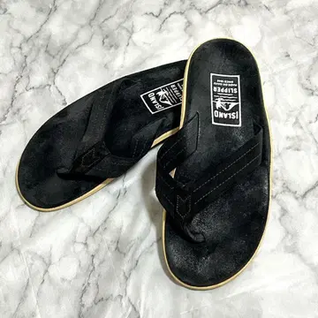 ISLAND SLIPPER 가죽 플립플랍 샌들 스웨이드 7