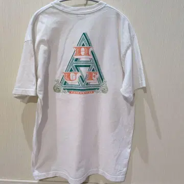 HUF 화이트 티셔츠 L 사이즈