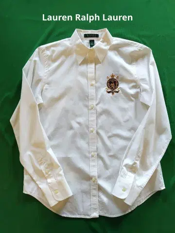 Lauren Ralph Lauren 화이트 긴팔 셔츠 여성용