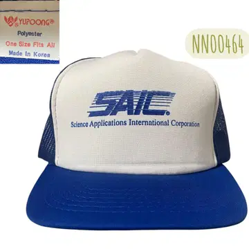 데드 5패널 한국제 SAIC 트래커 캡 YUPOONG 모자