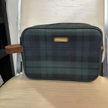 Ralph Lauren 체크 무늬 클러치백