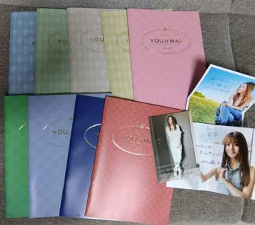 쿠라기 마이 팬클럽 뉴스레터 VOL.83~91 9권 세트 + 카드 3장